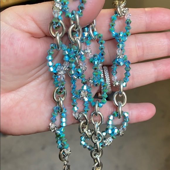 Swarovski necklace + bracelet - Picture 3 of 4